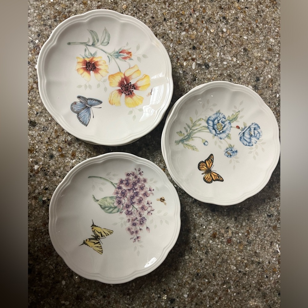 Lenox butterfly 🦋 butter and bread (6pcs)